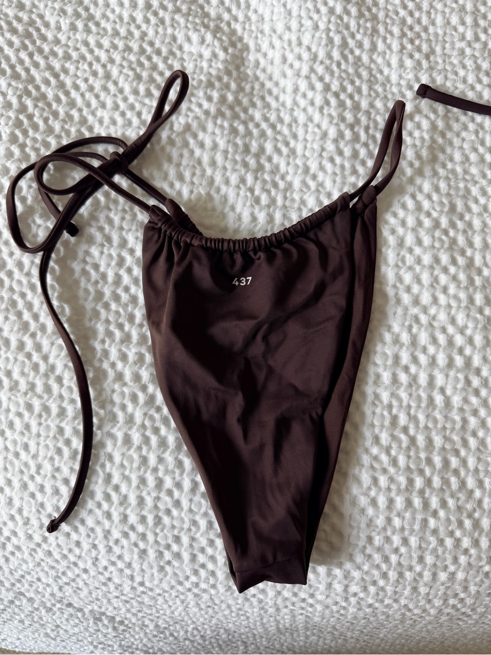 NEVER WORN FourThreeSeven Brown “Caffe” Piper Top & Bottoms Size S - Picture 4 of 4